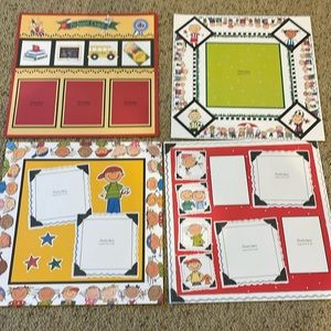 106 12 x 12 scrapbook paper pages